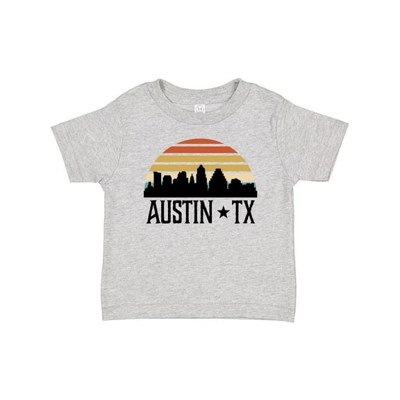 Inktastic Austin Texas Skyline Vintage Boys or Girls Baby T-Shirt