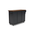 thumbnail image 6 of Homestyles Create-a-Cart Solid Wood Kitchen Cart in Black with Cherry Wood Top, 6 of 12