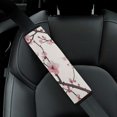 thumbnail image 5 of WYYP Flowers Branch Aestheticism Car Seat Belt Cover - Protect Your Neck and Shoulder from Seat Belt Rubbing - Car Interior Decor - Ideal for Car Interior Accessories 2Pcs, 5 of 6