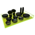 thumbnail image 2 of OnDisplay Electric Neon Luxe Clear Acrylic Stackable Cosmetic/Jewelry Tray - Neon Yellow, 2 of 7