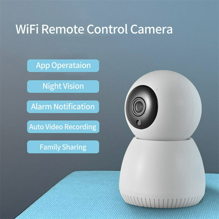 OYU Cámara Vigilancia WiFi Interior, 1080P FHD Cámaras de Vigilancia,  Visión Nocturna, Audio Bidireccional, Detección de Movimiento, óptima para  Bebé/Mascota/Anciano, 2PCS - SECURCCTV