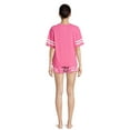 Barbie Women’s Graphic Tee and Shorts Lounge Set, 2Piece, Sizes XS3X