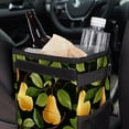 thumbnail image 6 of Pear Foldable Car Trash Bin with Lid - Leak-proof Hanging Storage Bag for Car Garbage Can, 6 of 6