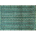 thumbnail image 1 of Ahgly Company Indoor Rectangle Abstract Light Blue Modern Area Rugs, 8' x 10', 1 of 4