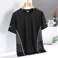 thumbnail image 3 of Uootdi Women's Workout Tops Short Sleeve Mesh Panel Breathable Tops Training Soft Lightweight Gym Tops Gift, 3 of 5
