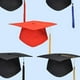thumbnail image 5 of Birretes de graduación con borlas, suministros para fiestas de graduación, sombreros de graduación, accesorios fotográficos para estudiantes (borlas amarillas), 5 of 6