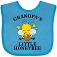 thumbnail image 3 of Inktastic Cute Bee Grandpa's Little Honeybee with Stars Boys or Girls Baby Bib, 3 of 4
