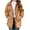 Yellow, variant on jsaierl Women's Wool Blend Color Block Button Down Solid Long Sleeve Oversized Shacket Jacket Coat