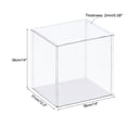 thumbnail image 2 of Caja de exhibición Uxcell, caja de acrílico, ensamblaje, caja a prueba de polvo para coleccionables, manualidades 13.7x11.8x13.7pulgadas, 2 of 6