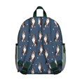 thumbnail image 3 of Dog Lover Travel Backpack with Adorable Puppy and Paw Print, Lightweight Small Bag for Daily Use and Commute, 3 of 6