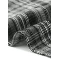 thumbnail image 5 of Agnes Orinda Women's Plus Size Tops Patchwork Peplum Plaid Crew Neck Long Sleeve T Shirt Casual Basic Blouse 3X Grey, 5 of 6