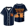 thumbnail image 2 of Ryan Castro Sende World Tour Baseball Jacket Tee Women Men V-neck Short Sleeve T-shirts, 2 of 6