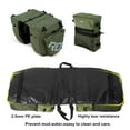 thumbnail image 4 of Bike Panniers Waterproof Bag - 3 in 1 Multi Function Messenger Panniers for Bicycles - Bicycle Rear Seat Trunk Bag - Saddle Bag for MTB Road Cycling (Army Green), 4 of 6
