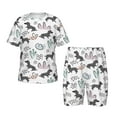 thumbnail image 1 of Balery Dachshund Dog Puppy Conjunto de Pijama Infantil de Manga Corta con Estampado – Ropa de Dormir de Algodón Suave-3X-Large, 1 of 6