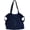Dark Blue, variant on CoCopeaunts Women‘s Casual Denim Shoulder Bag Large Hobo Satchel Messenger Bag Fashion Purse Canvas Crossbody Bag