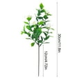 thumbnail image 3 of Ikohbadg Artificial Simulation Blossom, Artificial Tree Branch Flower Silk Blossom Arrangement, Used for Family Home Wedding Decoration, 11.8 Inches, White, 3 of 6