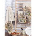 thumbnail image 2 of Easter Bunny Eggs Kitchen Dish Towels for Drying Dishes Set of 4, Spring Pink Flowers Country Cabin Beige Waffle Weave Microfiber Hand Tea Bathroom Towels Quick Dry & Absorbent Towel 15.7x23.6, 2 of 7