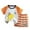 Z15-Orange, variant on shoper Toddler Outfits for Boys 2t-4t Crew Neck Solid Color Cotton Short Sleeve T-Shirt and Shorts Quick-Dry Vacation Clothes Summer Outfit 2pcs Beige 90