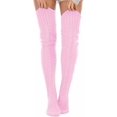 thumbnail image 3 of Derest Women's Extra Long Cable Knit Thigh High Socks – Winter Warm Over Knee Boot Stockings, Soft & Stretchy Leg Warmers, 3 of 6