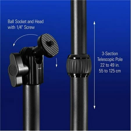 Elgato - Master Mount L - Extendable Mount for Cameras, Lights, and Microphones. Works with Master Mount L Accessories
