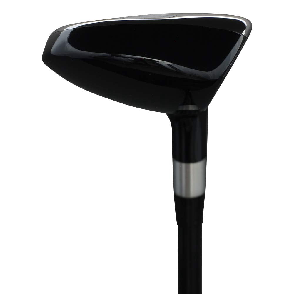 Majek Golf +2 inch Over XL Big & Tall Men’s All Hybrid Partial Set: #6, 7, 8, 9, PW Stiff Flex Left Handed New Utility S Flex Club (Tall 6'3"+ / +2" Over) with Jumbo Black Pro Velvet Grip