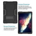 thumbnail image 2 of FIEWESEY for Lenovo Tab M10 Plus Case,Heavy-Duty Shockproof Kids Hybrid Protective Case with Stand for Lenovo Tab M10 Plus(2020 2nd Gen)/Lenovo Tab K10 (TB-X6C6L/X6C6F/X6C6X) 10.3 Inch(Black/Black), 2 of 6