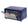 thumbnail image 7 of 2 Slice Toaster Oven, Small Countertop Oven, Compact Mini Oven Fits 9” Pizza, with Timer & Temperature Control with Baking Tray & Rack for Kitchen, Dorm, Apartment, 750W, 7 of 7