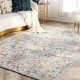 thumbnail image 3 of nuLOOM Vintage Maryetta Accent Rug, 3' x 5', Blue, 3 of 3