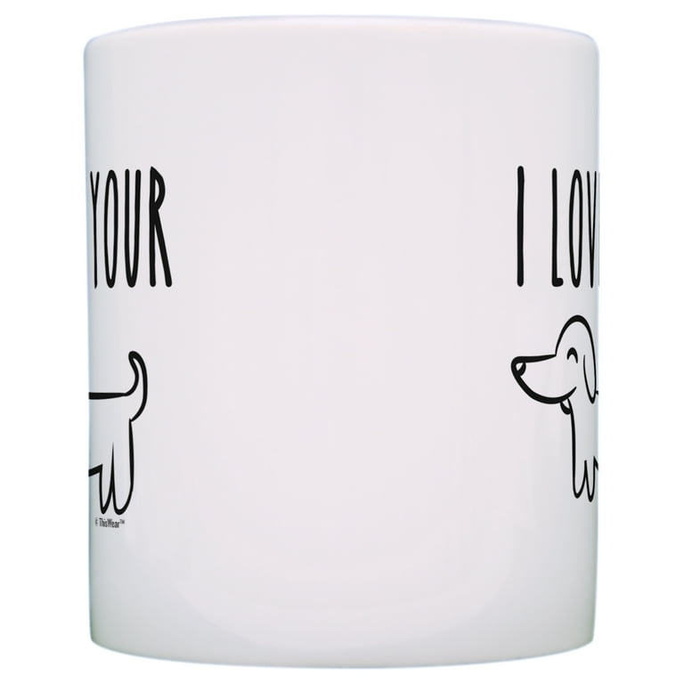 Funny Guy Mugs Dog Is Home Wine Glass 11-ounce - Unique Gift for Women