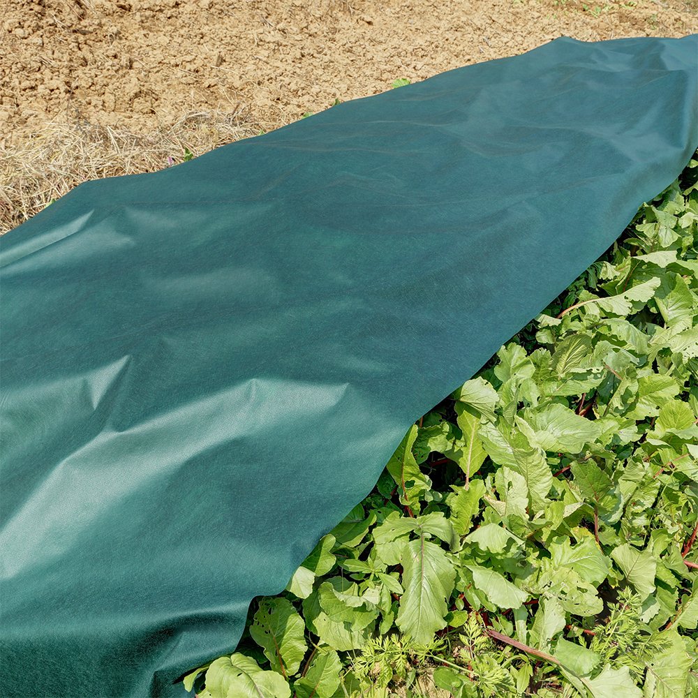Agfabric Warm Worth Heavy Floating Row Cover and Plant Blanket - 0.9oz Fabric of 10 x12ft for Frost Protection and Terrible Weather Resistant - image 5 of 6