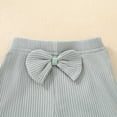 thumbnail image 6 of Ccpelsie Girls Summer Clothing Sets Ruffle Tank Tops and Shorts Cute 2 Piece Outfits 3-10 Years(Green,3-6 Months), 6 of 9
