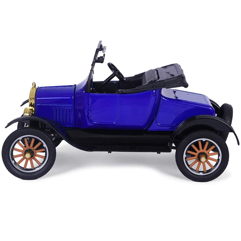 Diecast 1925 Ford Model T Runabout Blue 1/24 Diecast Model Car by