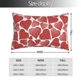 thumbnail image 4 of Vsdgher Hearts Print Pillow Cases -Iconic Collection Pillowcases -Extra Soft, Not easy to deform,not pilling Export quality, 4 of 8