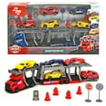 thumbnail image 4 of Dickie Toys Transporter Set With 5 Die Cast Cars, 4 of 5