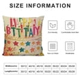 thumbnail image 5 of YINGXI Throw Pillow Cover,Birthday Gift Outdoor Decoration for Sofa Couch Farmhouse 22x22in, 5 of 5