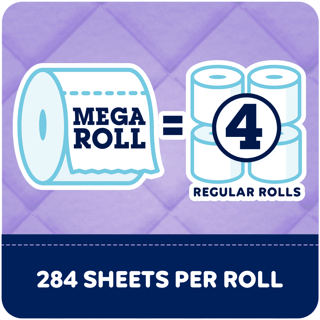Quilted Northern Ultra Plush Toilet Paper, 4 Mega Rolls = 16 Regular Rolls,  3 Ply Bath Tissue