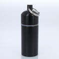 thumbnail image 4 of Micro Key Chain Waterproof Compartment Portable Storage Container, Black, 4 of 8