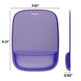 thumbnail image 4 of Staples Gel Mouse Pad/Wrist Rest Combo Purple (18265) ST61804, 4 of 7