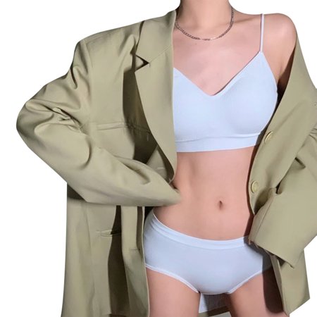

Bra Set Solid Push Up Girl Underwear Candy-Colored Japanese Fashion Cute For Women