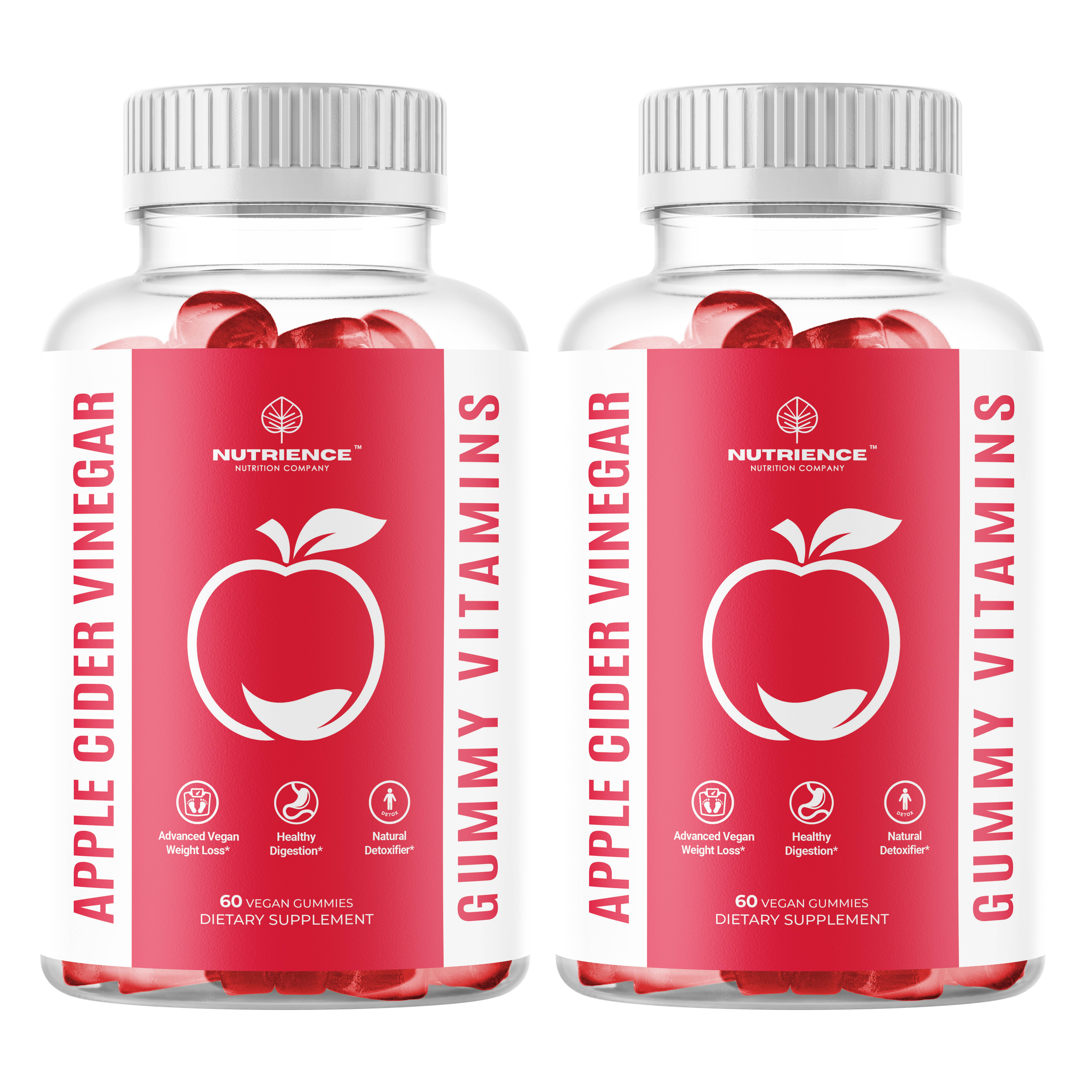 Potent Apple Cider Vinegar Gummies with Mother (1000mg) for Natural