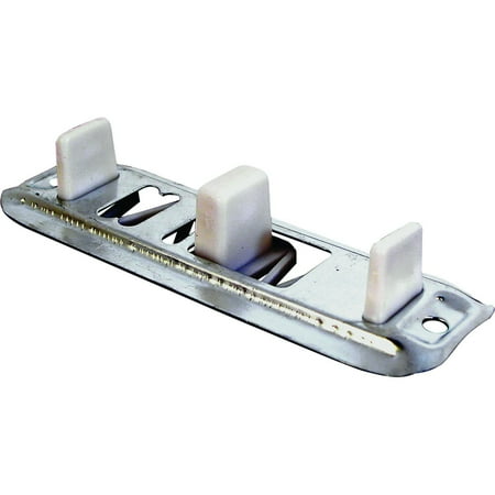 Wardrobe Base - Slide-Co 16217 Wardrobe Door Adjust Guide (1 Pack), Steel base with plastic insert By SlideCo