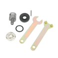 thumbnail image 4 of Adaptador de Amoladora Shamjiam Kit de Herramienta Convertidora Accesorio Conversión de Taladro Eléctrico para Portabrocas de 10mm Multiusos 2 piezas, 4 of 8