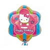 Hello Kitty Flower Shaped Foil Mylar Balloon (1ct)
