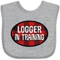 thumbnail image 3 of Inktastic Future Logger in Training Boys Baby Bib, 3 of 4