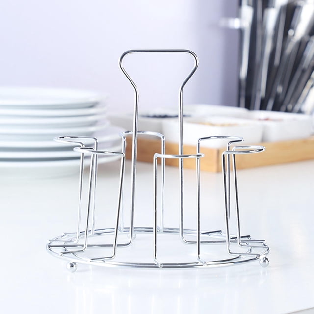Portavasos Organizador de tazas perfecl soporte para taza de cocina 6 titulares 17x16.5cm