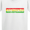 thumbnail image 4 of Inktastic Juneteenth Banner in Red Yellow and Green Youth T-Shirt, 4 of 5