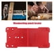 thumbnail image 1 of 26 mm 35 mm Bisagra Orificio Guía de perforación Puerta Gabinete Abridor Localizador (Rojo), 1 of 5