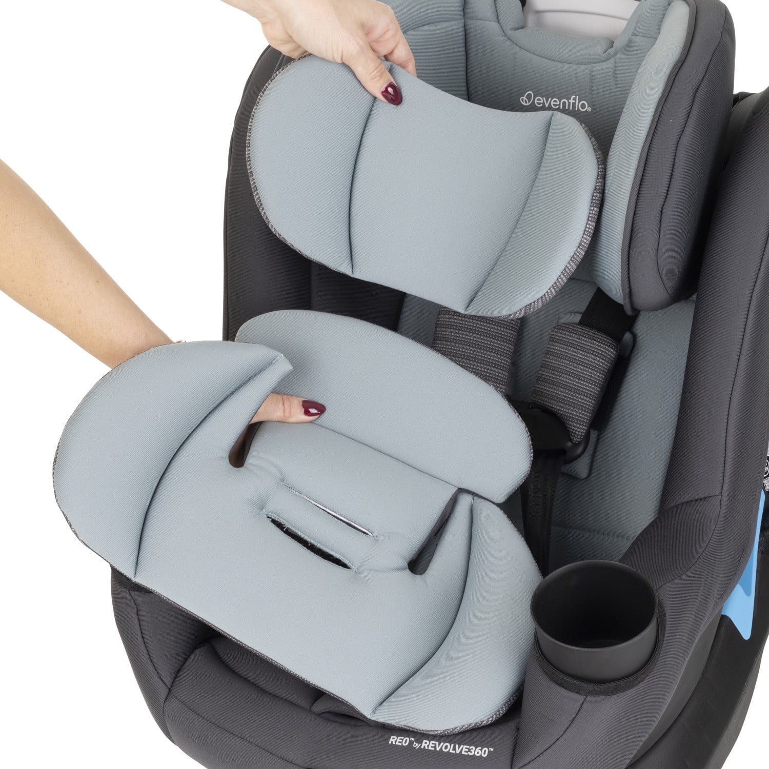 Evenflo REO by Revolve360 Rotational Convertible Car Seat (Holden)