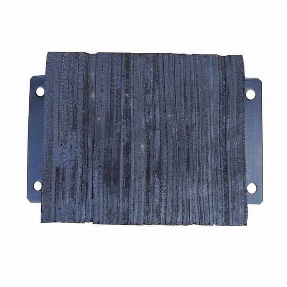 Dock Bumper,12x6x20 In.,Rubber 26W586