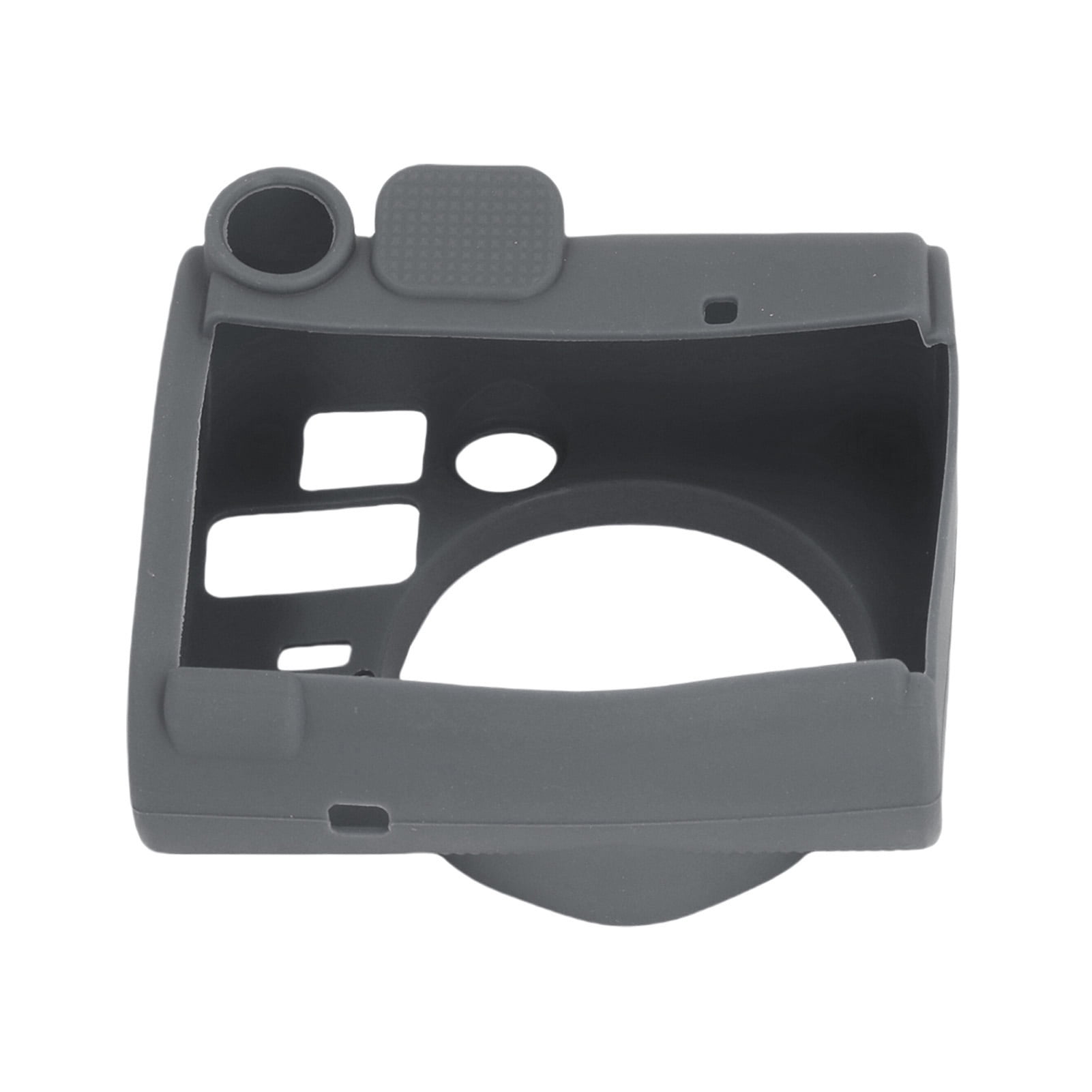 Instant Camera Protective Cover Soft Silicone Case Wear Resisting Drop Proof Accessories Dark Grey